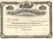 Somerset Railway Company stock certificate circa 1904 (Maine)