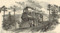 Somerset Railway Company stock certificate - steam train vignette