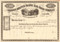 Oregon Branch Pacific Railroad Company stock certificate circa 1867 (Oregon)