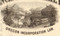 Oregon Branch Pacific Railroad Company stock certificate - train vignette