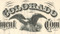 Colorado Investment Company stock certificate 1880's (New York) - eagle vignette