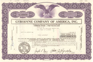 Gyrodyne Company of America Inc. stock certificate 1976