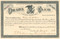 Omaha Club stock certificate 1886 (Nebraska) 