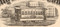 Utica City Rail Road Company stock certificate 1862 (New York)  - street trolley vignette