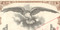 California Flyers School of Aeronautics stock certificate 1946 (Los Angeles)  - eagle vignette