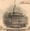Philadelphia City Passenger Railway Company stock certificate 1874 - Independence Hall