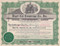 Paget Car Cooperage stock certificate 
