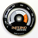 Inferno Stove Top Surface Thermometer Magnetically Attached Meter by Condar