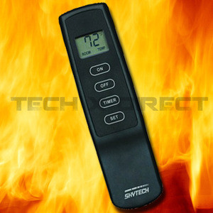 Skytech 1410 T/LCD Timer Fireplace Remote Control 110V 