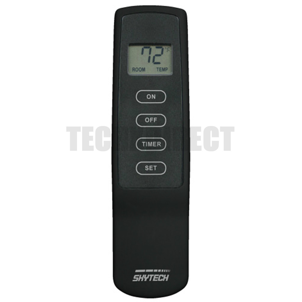 Skytech 1410 T/LCD Timer Fireplace Remote Control 110V 