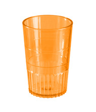 Bulk Plastic Shot Glasses | Orange Colour