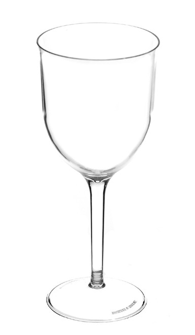 Clear Plastic Wine Glass 4oz and 6oz.