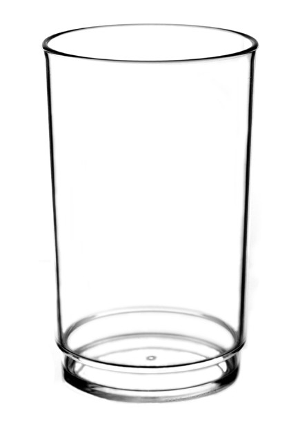 The High Ball Tumbler looks and feels like glass in a design that is shatter resistant, portable, stackable and reusable.