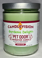 Gardenia Delight Pet Odor Eliminator Candle