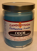 Clothesline Fresh Odor Eliminator Candle