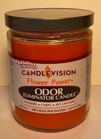 Flower Power Odor Eliminator Candle
