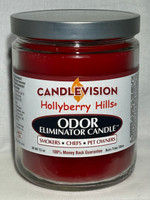 Hollyberry Hills Odor Eliminator Candle
