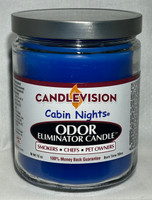 Cabin Nights Odor Eliminator Candle