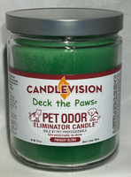 Deck the Paws Pet Odor Eliminator Candle