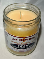 Caramel Vanilla Latte Off Color Odor Eliminator Candle