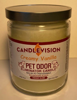 Creamy Vanilla Pet Odor Eliminator Candle
