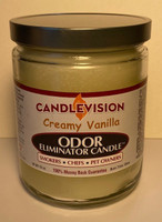 Creamy Vanilla Odor Eliminator Candle