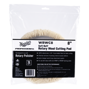 WRWC8  Soft Buff Rotary Wool Cutting Pad - 8"