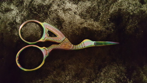 Beautiful, Colorful Precision Scissors