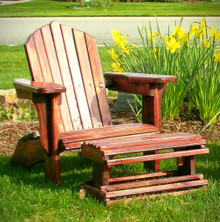 Adirondack Chair How-to Book; Digital Downloadable PDF Pattern Plan to DIY and Easily Build Adult Size with Footrest