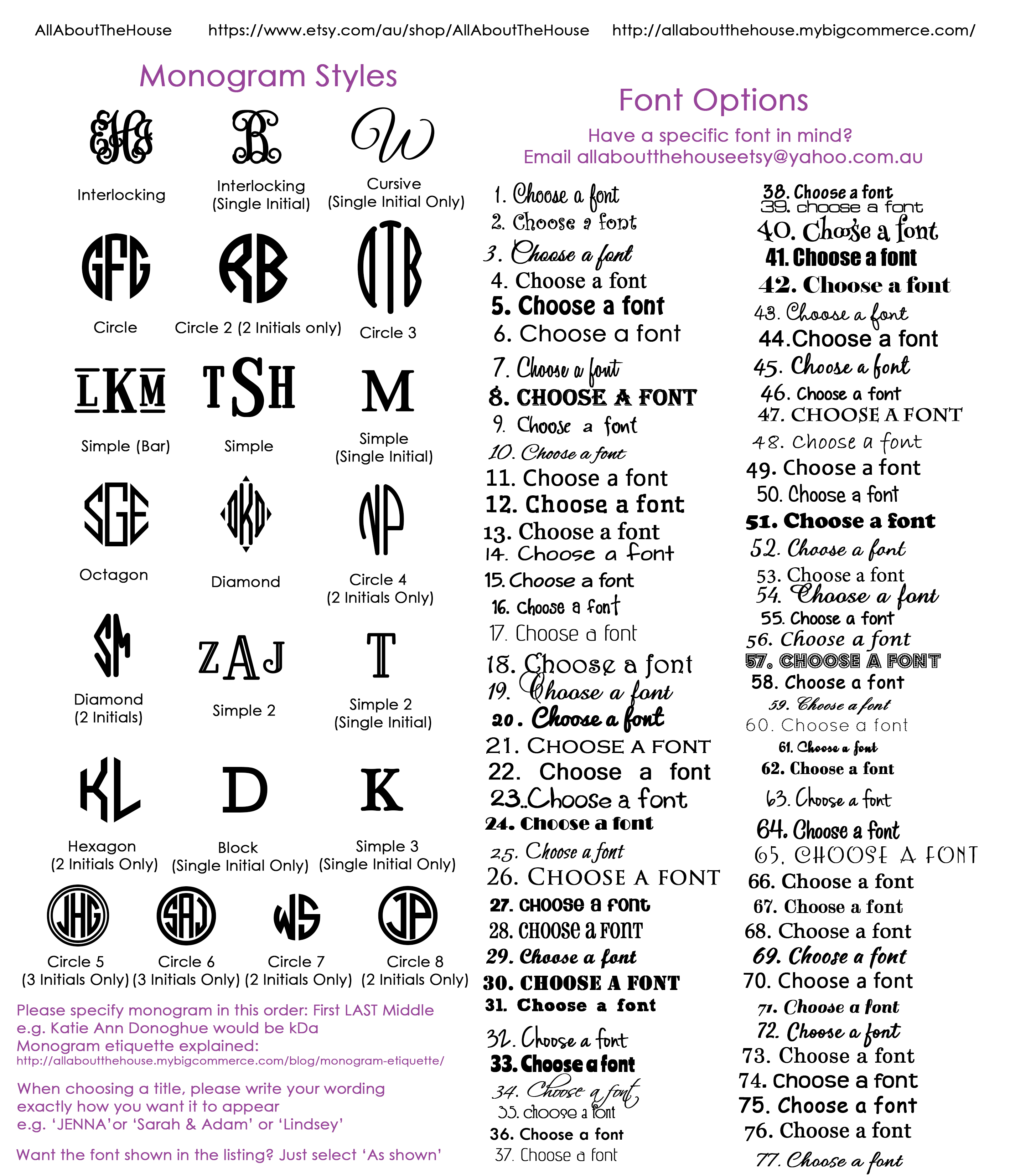 monogram-font-charts