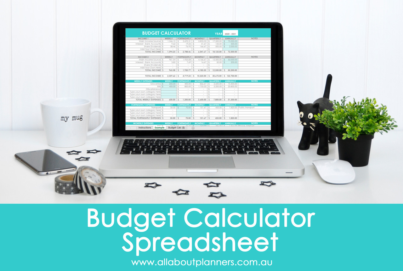 Budget Calculator Excel Australia