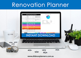 Renovation Planning Excel spreadsheets