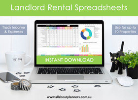 Rental Property Spreadsheets for Landlords (up to 20 Properties)