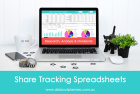 Shares Stocks Tracking Spreadsheets