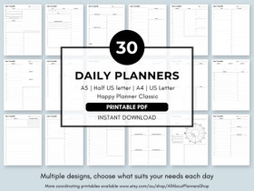 Daily planner printables - Create Your Own Planner