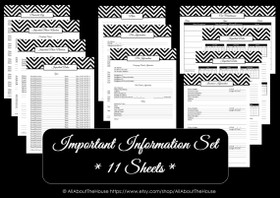 PURPLE - Important Information - Instant Download