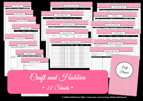 PURPLE - Craft & Hobbies - Instant Download