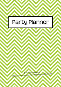 GREEN 2 - Party Planner - Instant Download