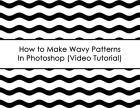 ECOURSE - How to make wavy patterns in photoshop