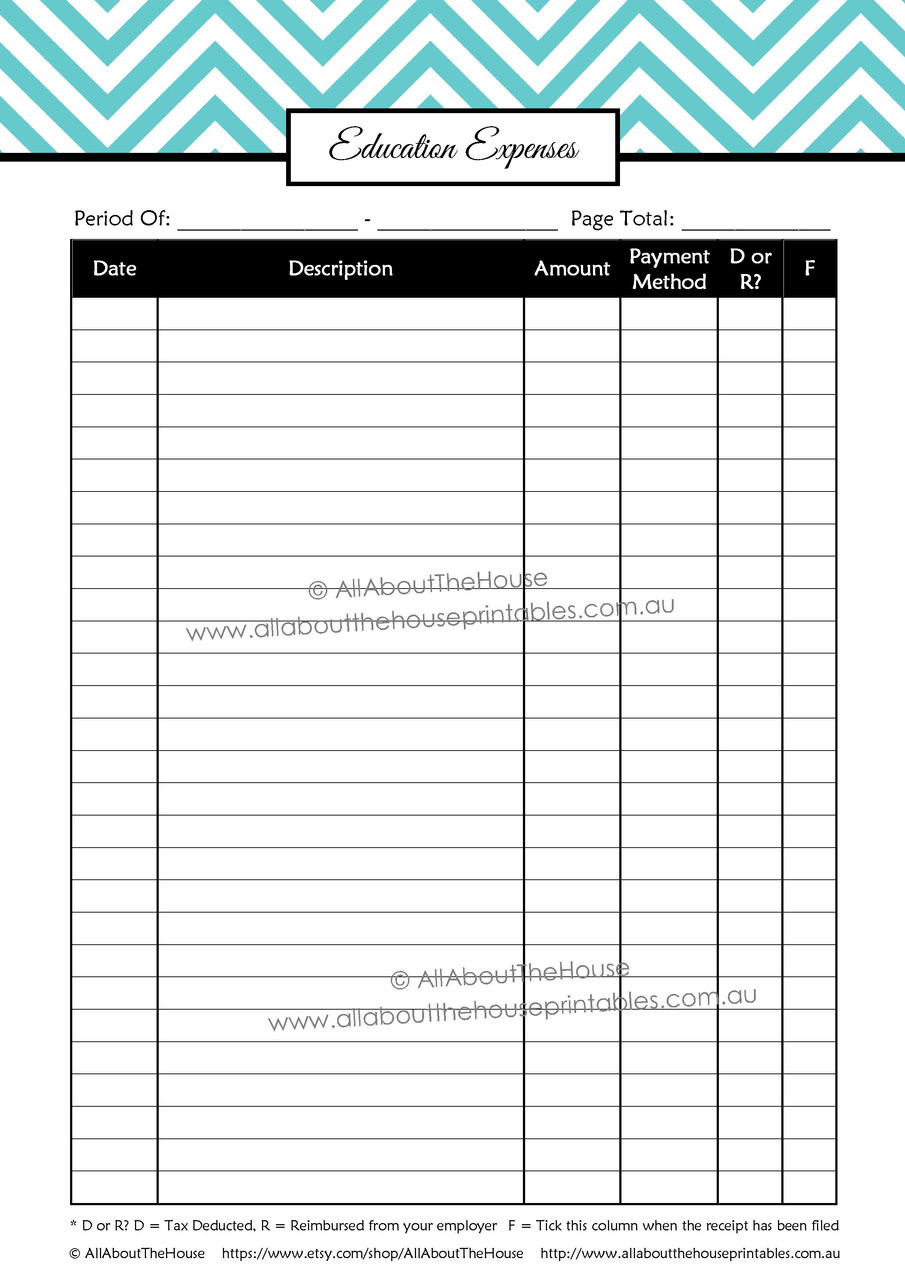 photo regarding College Organization Printables titled EDITABLE Mild BLUE Tax Planner Printables - Immediate Obtain