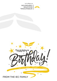 IEC Birthday cards