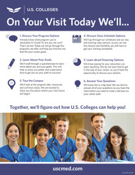 USC - On Your Visit Flyer