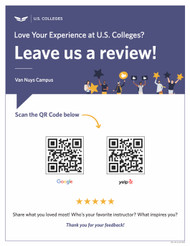 USC- VN - Leave A Review - Flyer