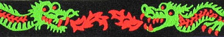 Chinese Dragons Beastie Band Cat Collar