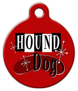 Hound Dog Dog ID Tag-Cat ID Tag