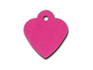 Small Pink Heart Cat ID Tag-Dog ID Tag