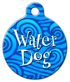 Water Dog Dog ID Tag