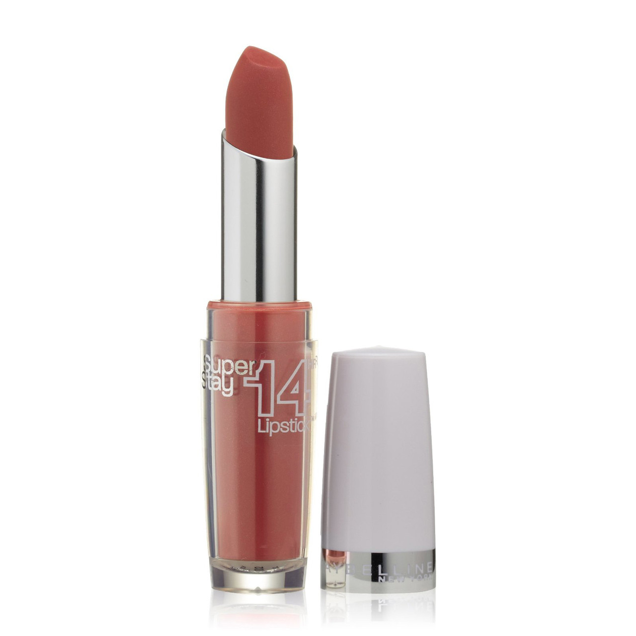 Maybelline New York Super Stay 14HR Lipstick - Lasting Chestnut (045) -  Hard To Find Beauty