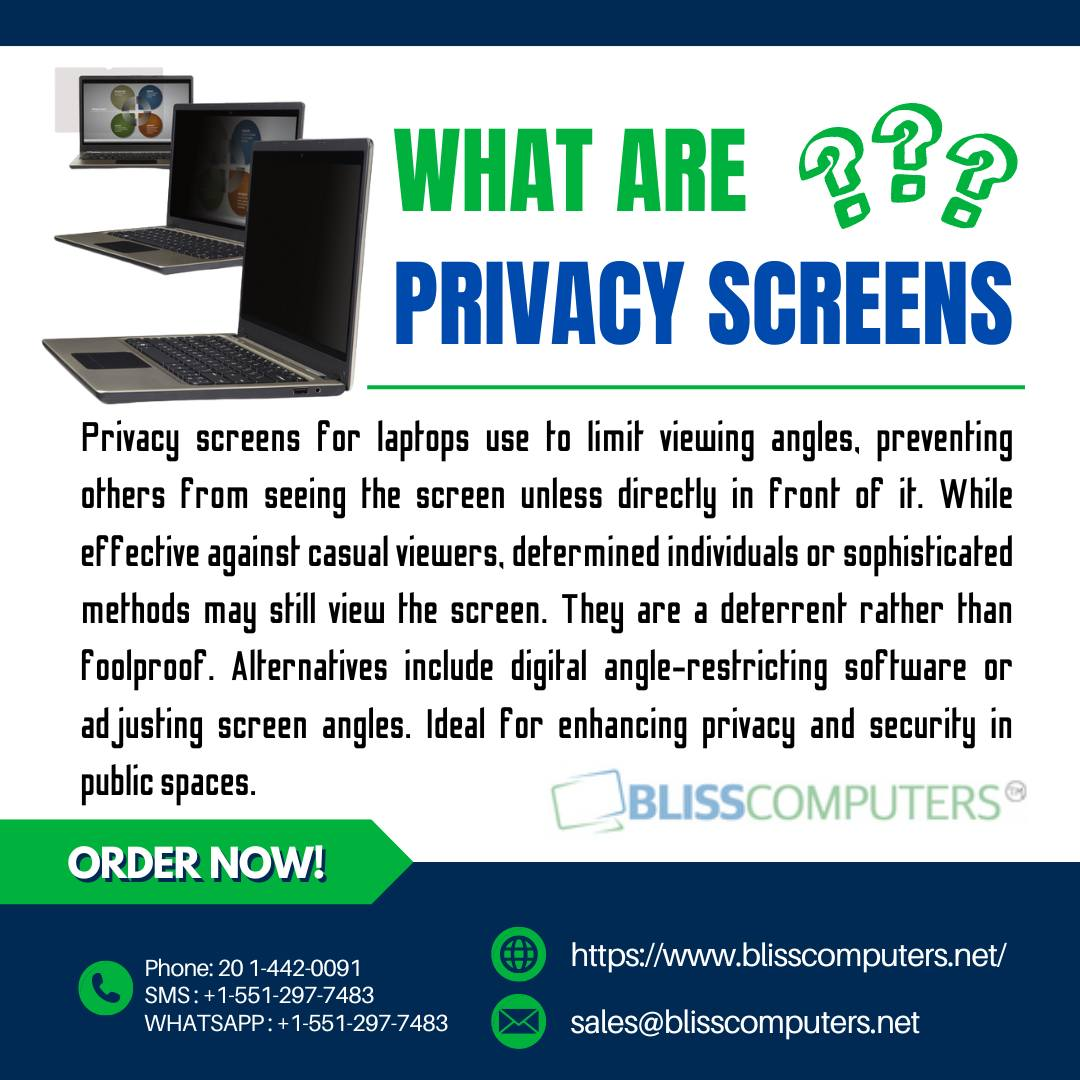 A Privacy Screens (1511A) Bliss Computers