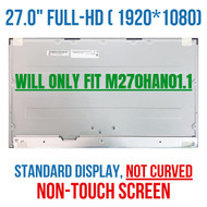 M270HAN01.1 27" HP 27-D 27-dp0011la LCD Non Touch Screen Replacement FHD